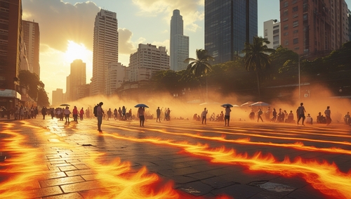 ONDAS DE CALOR EM SAMPA